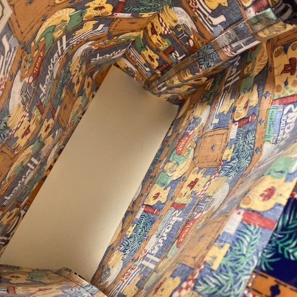 Harrods Knightsbridge Tote Bag Teddy Bear PVC - Picture 5 of 5